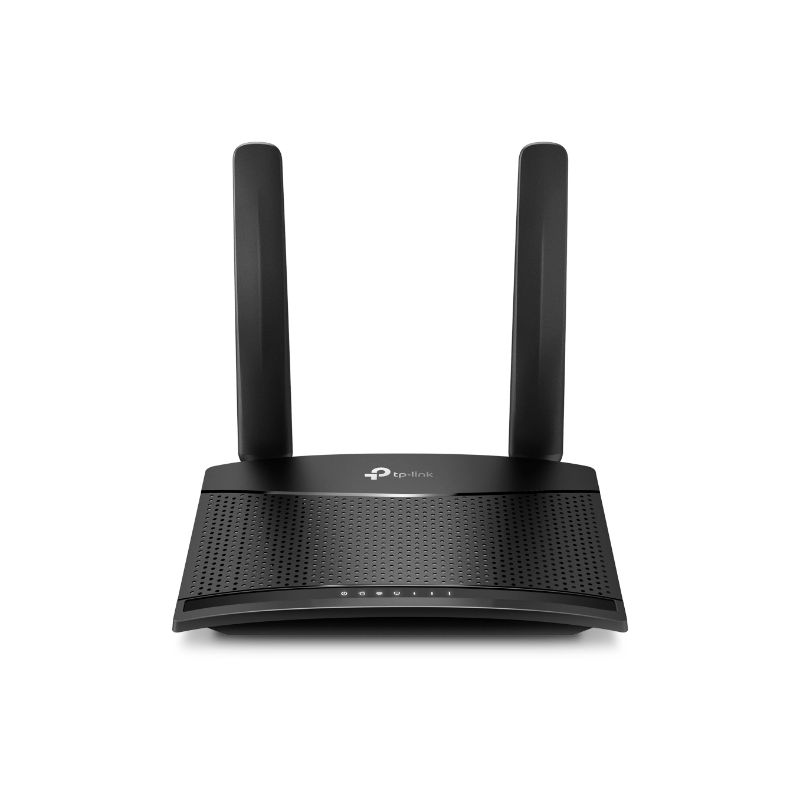 TP-LINK TL-MR100 wireless router Fast Ethernet Single-band (2.4 GHz) 3G 4G Black