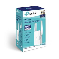 TP-LINK RE505X prolongateur réseau Émetteur et récepteur réseau Blanc 10, 100, 1000 Mbit/s
