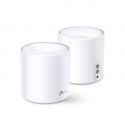 TP-LINK Deco X20 (2-pack) wireless router Gigabit Ethernet Dual-band (2.4 GHz / 5 GHz) 4G White