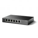 TP-LINK TL-SF1006P switch de rede Fast Ethernet (10/100) Power over Ethernet (PoE) Preto