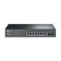 TP-LINK TL-SG2210MP switch Gigabit Ethernet (10/100/1000) Energía sobre Ethernet (PoE) Negro