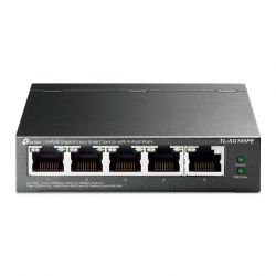 TP-LINK TL-SG105PE switch de rede Não-gerido L2 Gigabit Ethernet (10/100/1000) Power over Ethernet (PoE) Preto