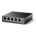 TP-LINK TL-SG1005LP switch de rede Não-gerido Gigabit Ethernet (10/100/1000) Power over Ethernet (PoE) Preto