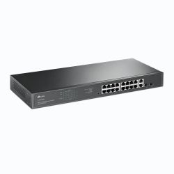 TP-LINK TL-SG1218MP switch de rede Gigabit Ethernet (10/100/1000) Power over Ethernet (PoE) Preto