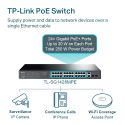 TP-LINK TL-SG1428PE switch Gestionado Gigabit Ethernet (10/100/1000) Energía sobre Ethernet (PoE) 1U Negro
