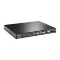 TP-LINK TL-SG3428MP switch de rede Gerido L2/L2+ Gigabit Ethernet (10/100/1000) Power over Ethernet (PoE) Preto