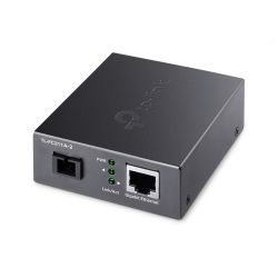 TP-LINK TL-FC311A-2 conversor de rede de média 1000 Mbit/s Preto
