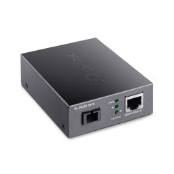TP-LINK TL-FC311B-2 convertisseur de support réseau 1000 Mbit/s Noir