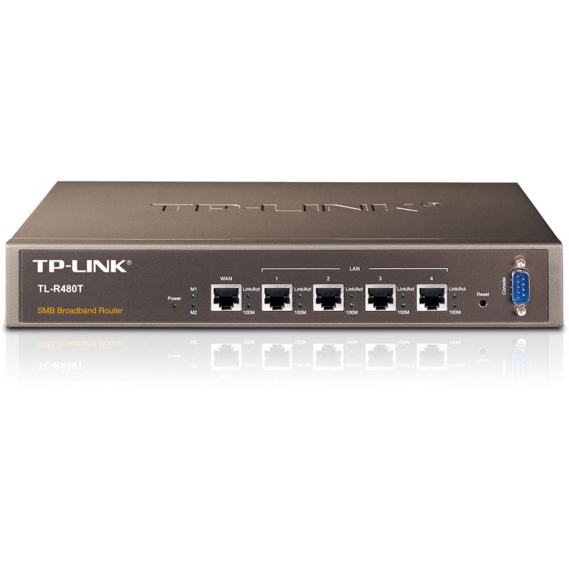 TP-LINK TL-R480T Routeur connecté Fast Ethernet Noir
