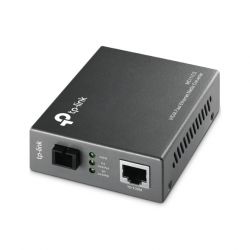 TP-LINK MC111CS convertisseur de support réseau 100 Mbit/s Monomode Noir