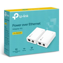 TP-LINK TL-POE200 adaptador e inyector de PoE Ethernet rápido