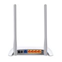 TP-LINK TL-MR3420 router inalámbrico Ethernet rápido Negro, Blanco