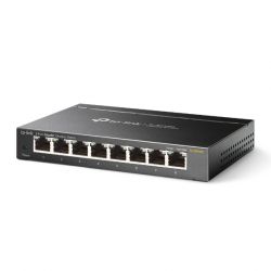 TP-LINK TL-SG108S Não-gerido L2 Gigabit Ethernet (10/100/1000) Preto