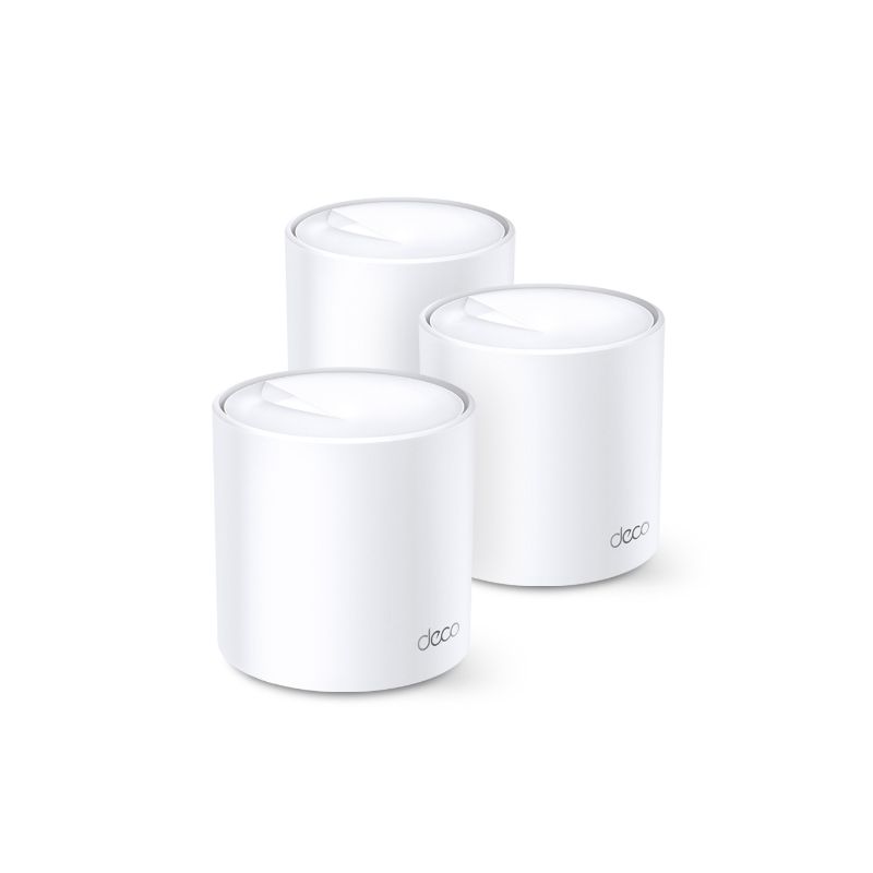 TP-LINK DECO X20 (3-PACK) wireless router Gigabit Ethernet Dual-band (2.4 GHz / 5 GHz) 4G White