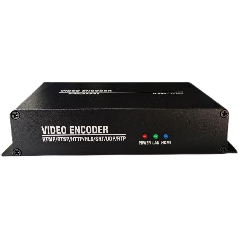 HEVC H.265 H.264 SD HD 3G SDI a IP codificador IPTV HD Video Audio  Transmisor de transmisión en vivo HD-SDI con HTTP, RTSP, UDP, SRT, HLS,  RTMP