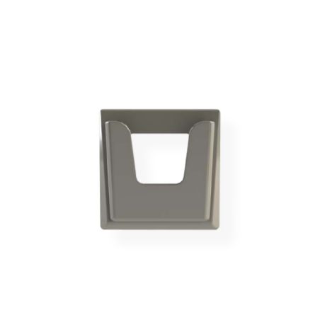 XPR DINFPS-ES Simple light gray frame with card holder for DIN…