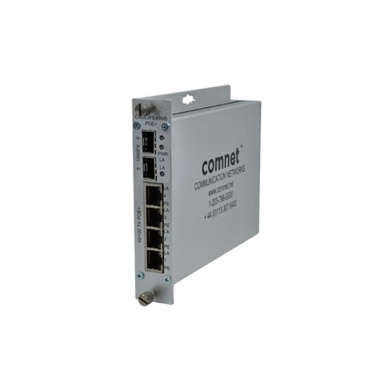 Comnet CNGE2FE4SMS Switch industriel autogéré avec 4 ports…