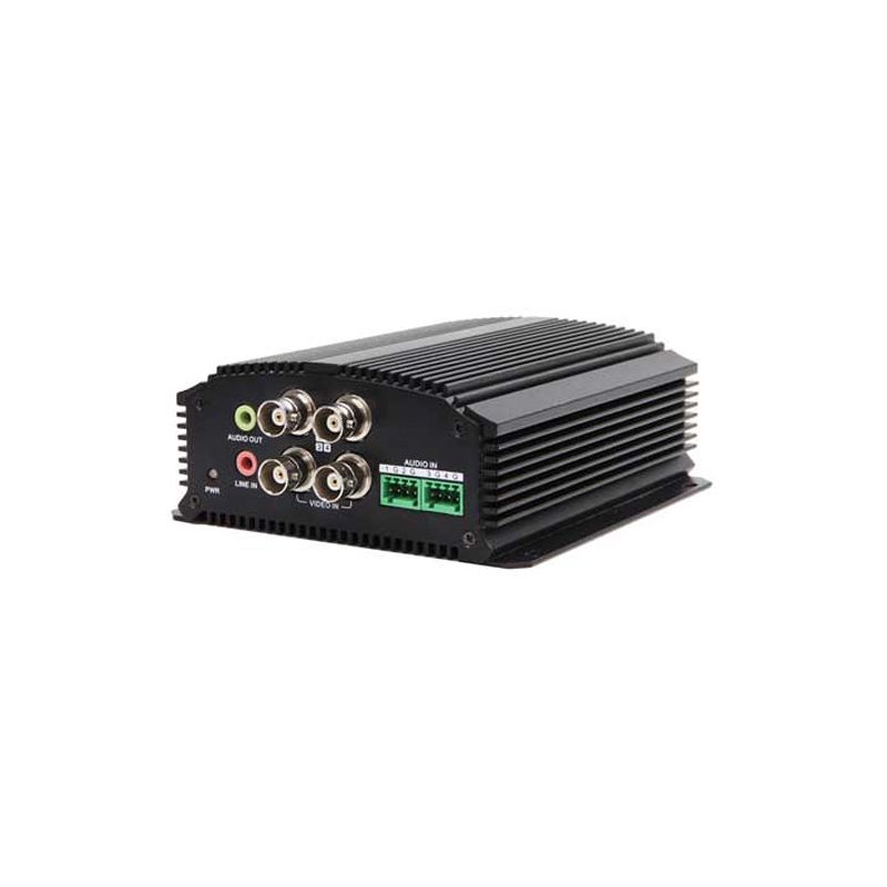 Hikvision Pro DS-6704HUHI Servidor de vídeo IP 4 entradas…