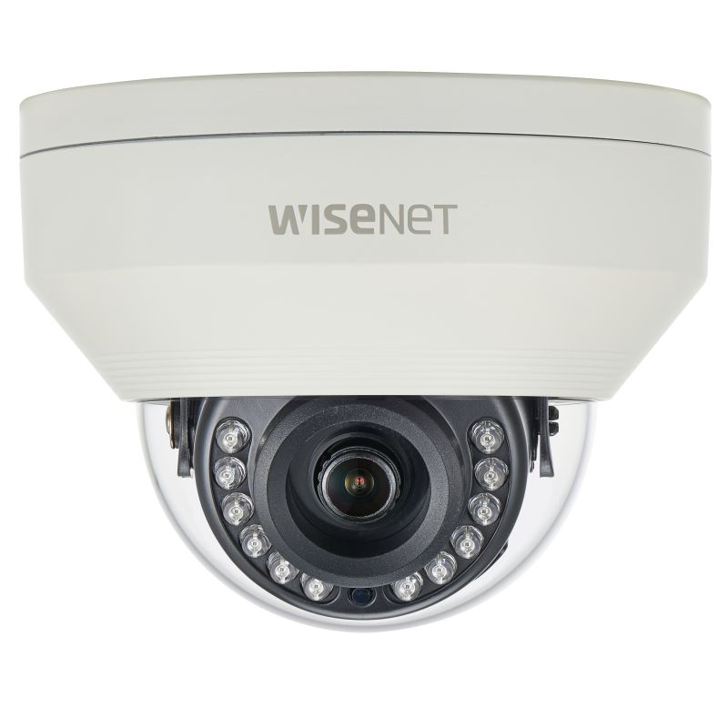 Wisenet HCV-7010RA AHD and analog mini-dome, 4Mpx, 2.8mm fixed…