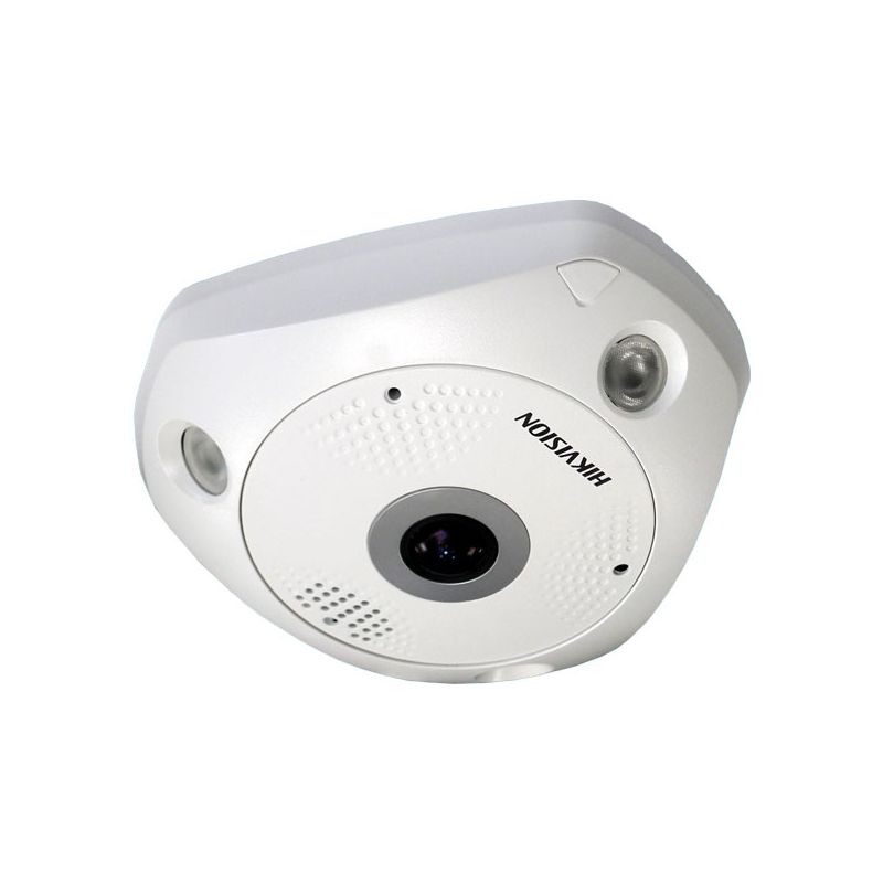 Hikvision Solutions DS-2CD6365G0E-IVS(1.27MM)(B) 360º IP 6Mpx…