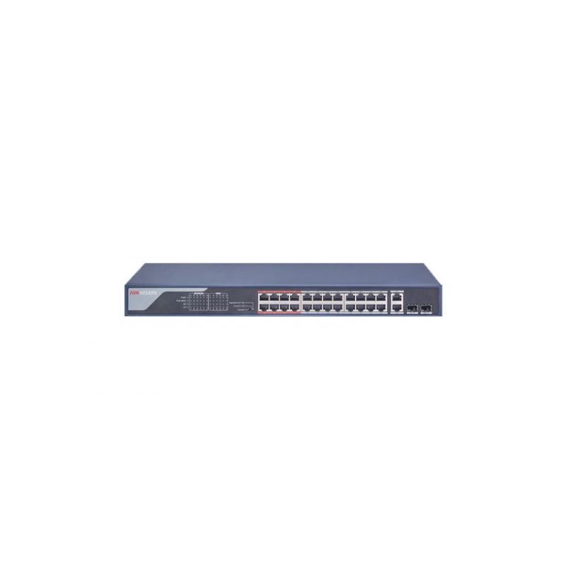 Hikvision Basic DS-3E0326P-E 24-port 10/100 copper PoE switch…