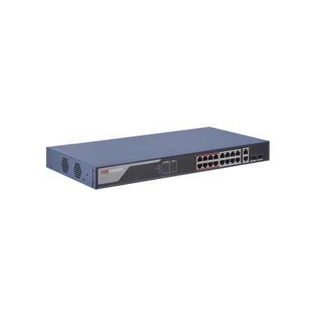 Hikvision Basic DS-3E1318P-EI PoE switch with 18 copper ports…