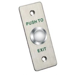 Hikvision Basic DS-K7P02 Metal exit button.
