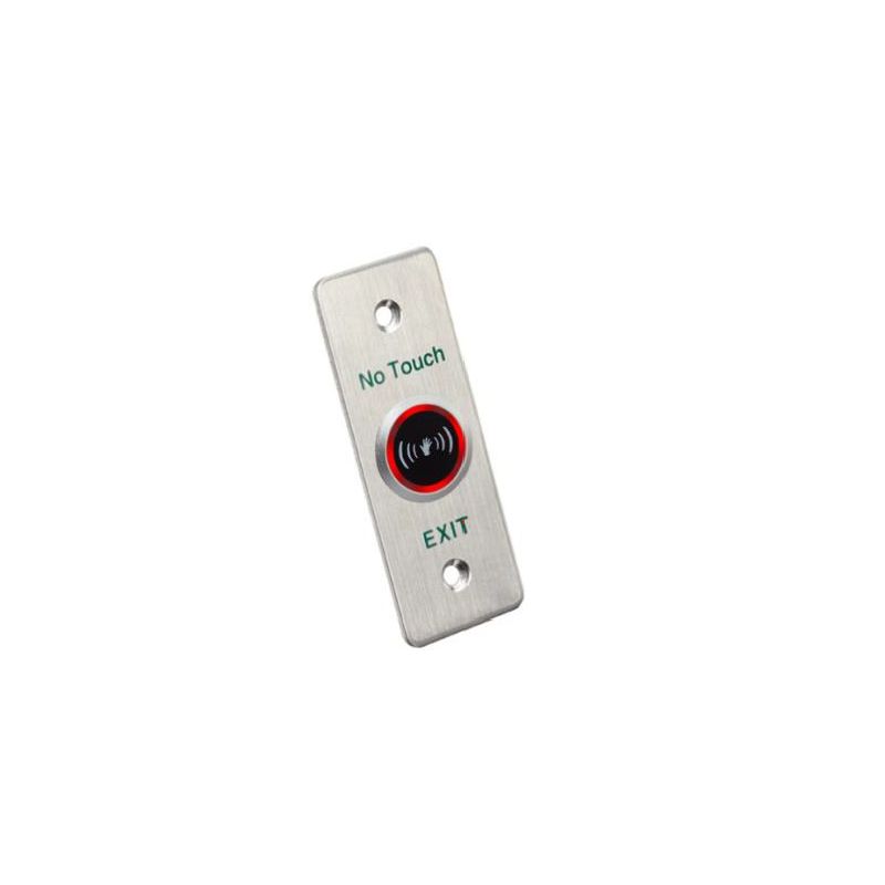 Hikvision Basic DS-K7P04 Botão de saída metálico sem contato…