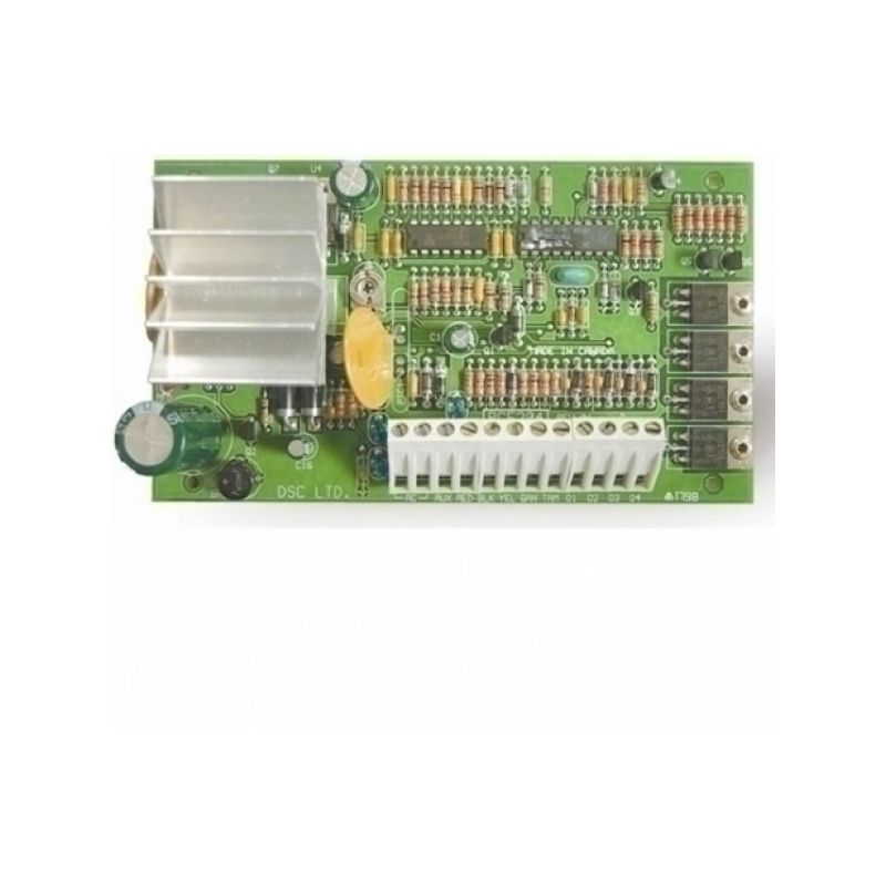 DSC PC5204 Module d'alimentation avec 4 sorties de puissance