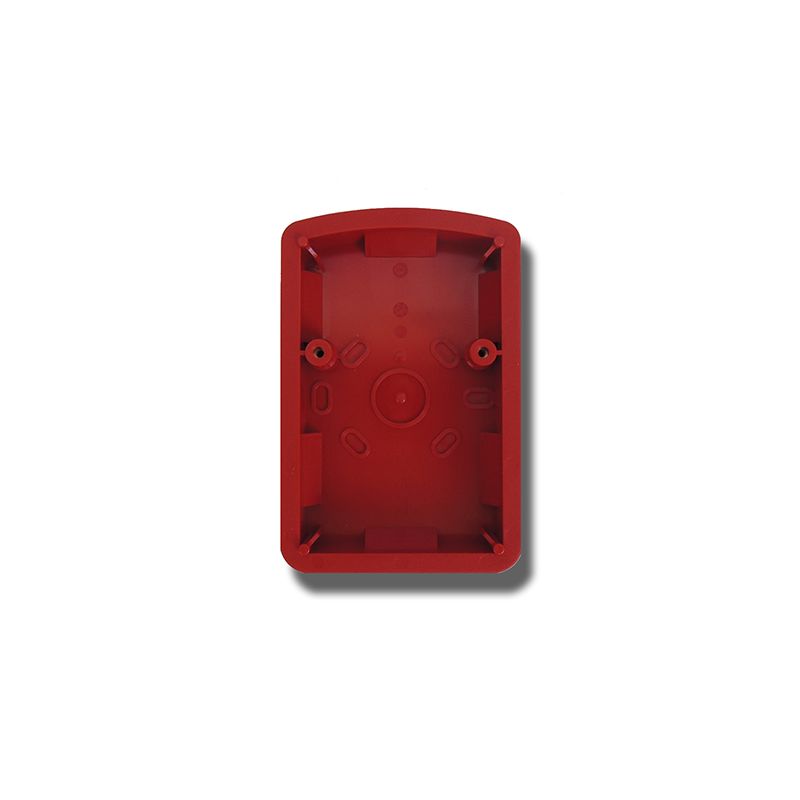Fireclass S-BOXR Surface base for sirens FC440. Red color