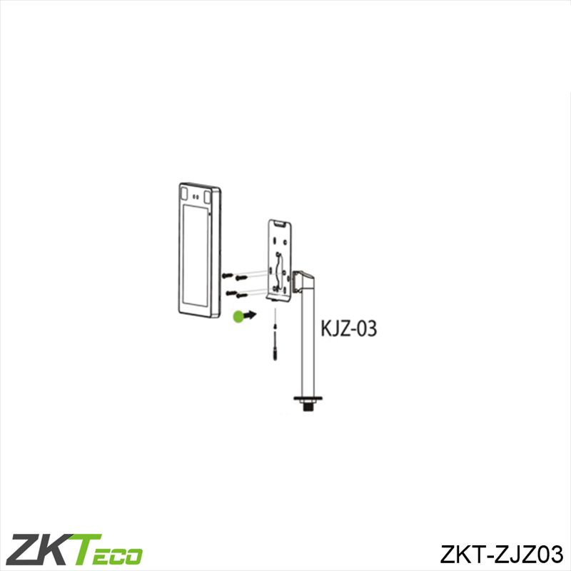Zkteco ZK-ZJZ03 Lathe mounting bracket compatible with V5L and…