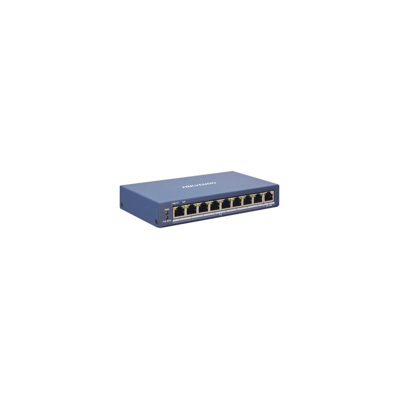 Hikvision Basic DS-3E1309P-EI Switch PoE de 8 puertos de cobre…