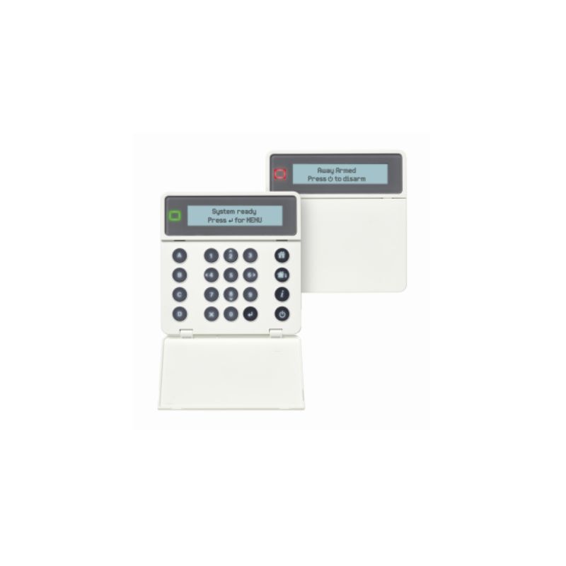 CaddX NXG1830-EUR Teclado LCD xGen multilingüe. Color blanco.