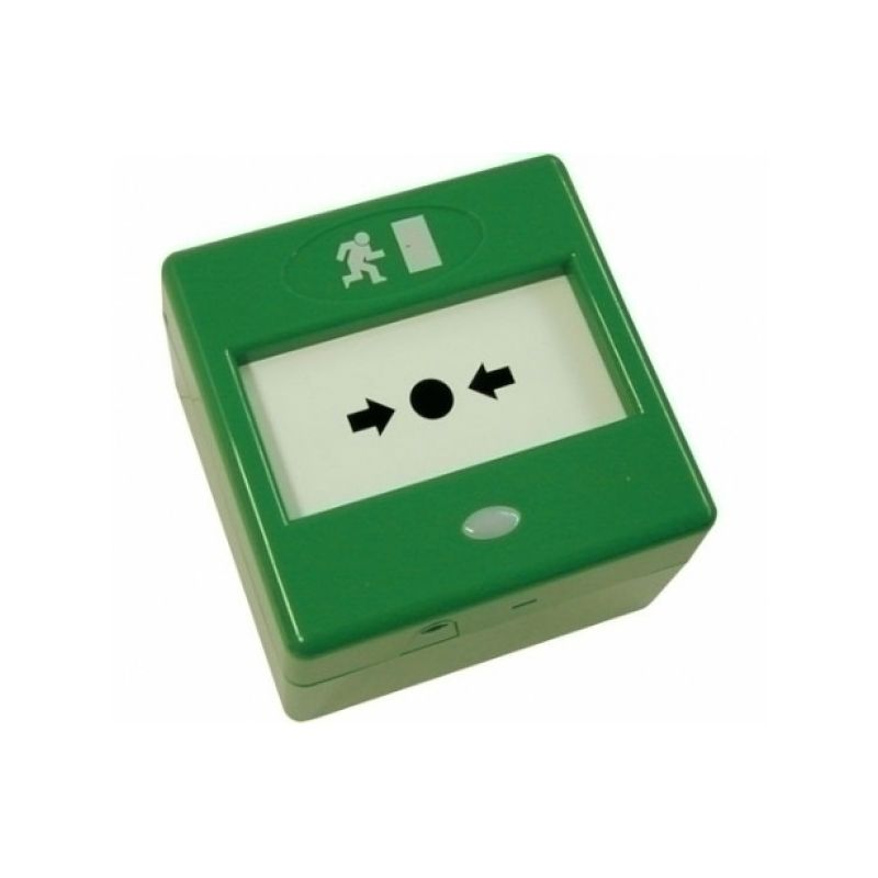 CQR FP3-VERDE Manual alarm button for conventional systems