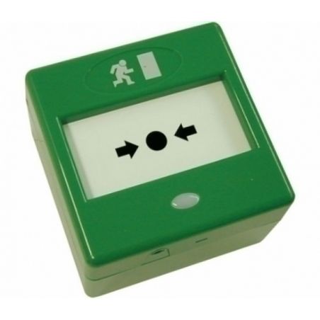 CQR FP3-VERDE Manual alarm button for conventional systems