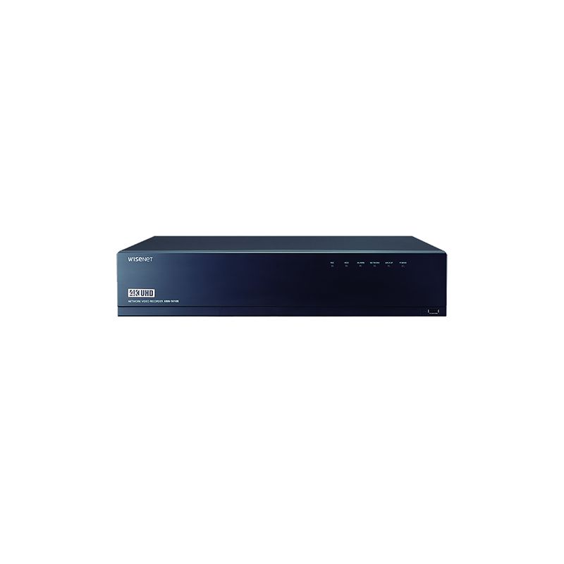 Wisenet XRN-1610S(NOHDD) NVR de 16 ch con switch POE incorporado…