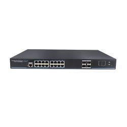 Utepo UTP3-GSW1604S-MTP250 Switch 16 puertos PoE cobre Gb + 4…