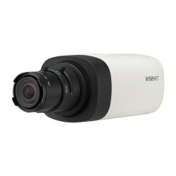 Wisenet QNB-8002 Câmera de caixa IP de 5Mpx, WDR 120dB, E/S de…