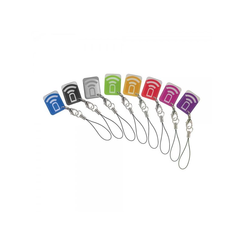 Visonic PACK 8 TAGS Pack of 8 proximity tags assorted colors