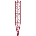 Tramo inferior basculante Reforzado Torre 450 XL Galvanizado caliente 3m Rojo Televes
