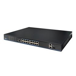 Utepo UTP3218TS-PSB Switch PoE Watchdog 16 ports 10/100 + 2…
