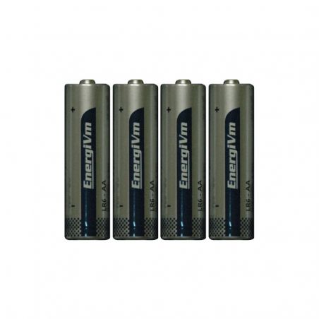 DEM-669-4P Pack of 4 x 1.5V AA alkaline batteries