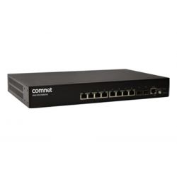 Comnet CWGE10FX2TX8MSPOE Manageable switch 8 ports RJ45 1Gb PoE+…