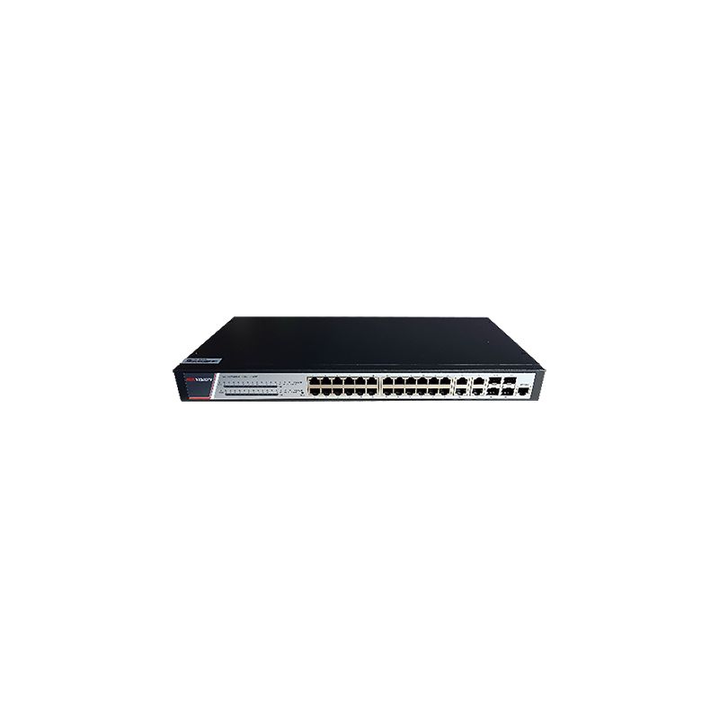 Hikvision Basic DS-3E2528P Switch PoE de 24 puertos de cobre…
