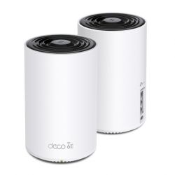 TP-Link Deco XE75 (2-pack) Tri-band (2.4 GHz / 5 GHz / 6 GHz) Wi-Fi 6E (802.11ax) Branco 3 Interno