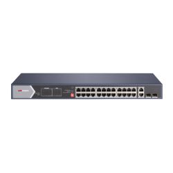 Hikvision Basic DS-3E0528HP-E PoE switch with 24 copper ports…