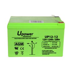 Master Battery BATT-1212-U - Upower, Batterie rechargeable, technologie plomb-acide…