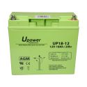 Master Battery BATT-1218-U - Upower, Bateria recarregável, Tecnología chumbo…