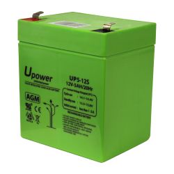 Master Battery BATT-1250-U - Upower, Batería recargable, Tecnología plomo ácido…
