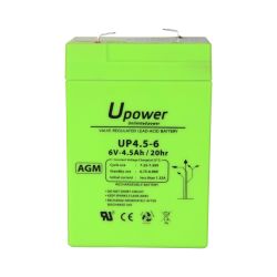 Master Battery BATT-6045-U - Upower, Bateria recarregável, Tecnología chumbo…